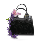 Bolsa Vlinder Dark Flutter Color Negro